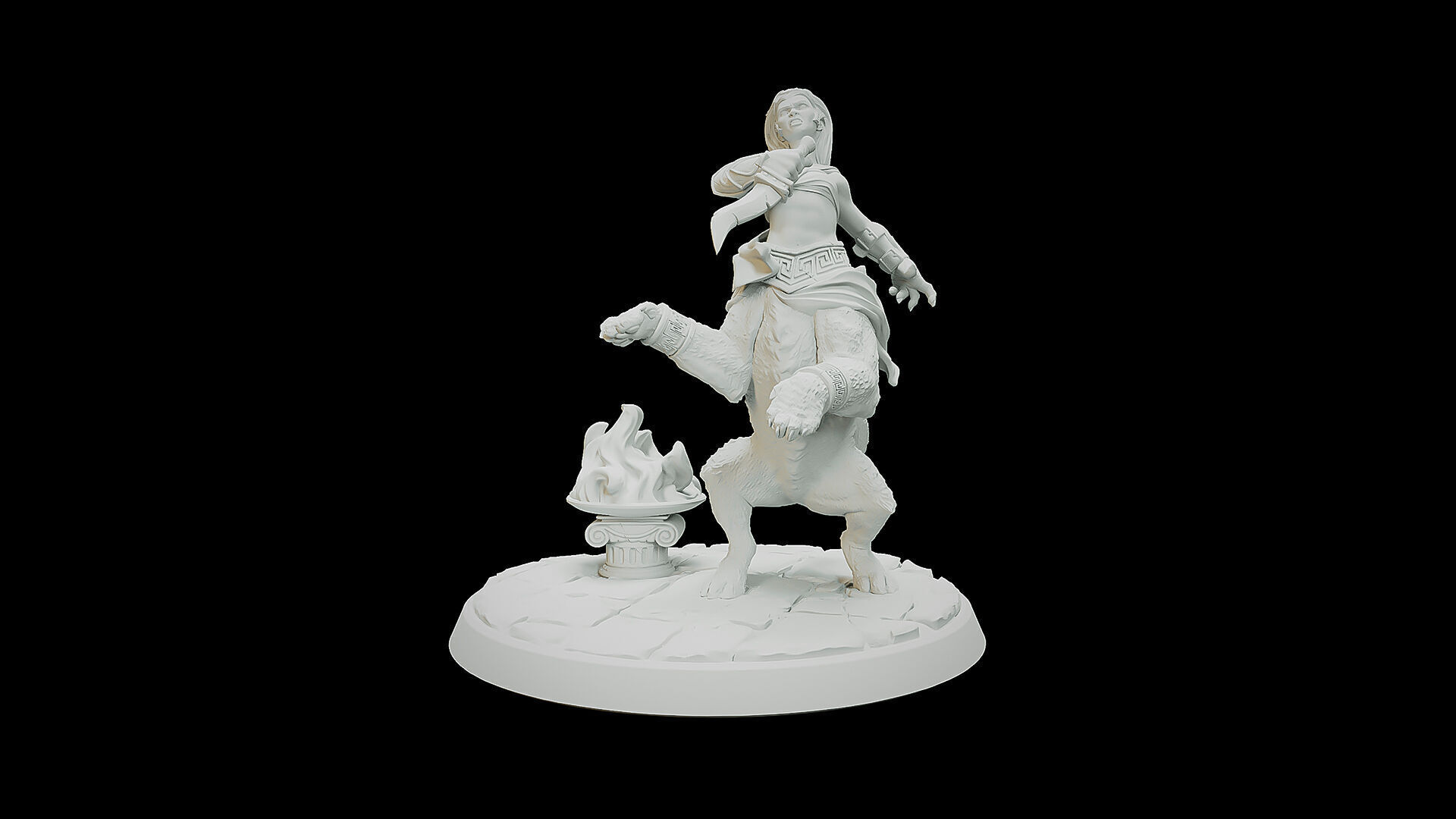 Lamia 3D print model_1