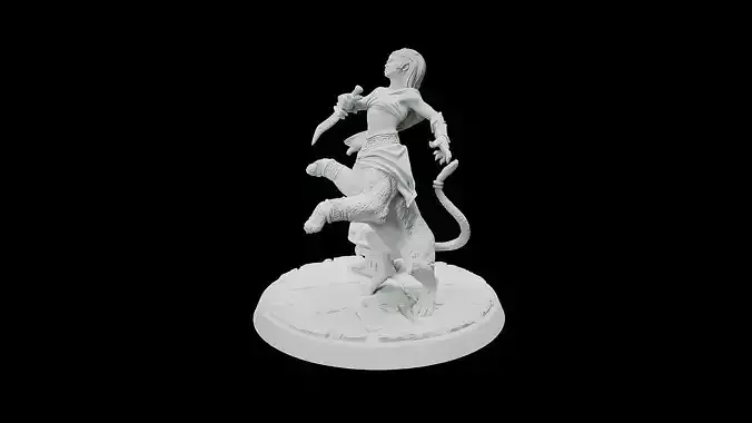 Lamia 3D print model