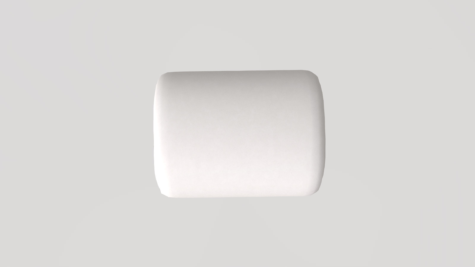 Stylized Low-Poly Marshmallow Low-poly 3D model_6