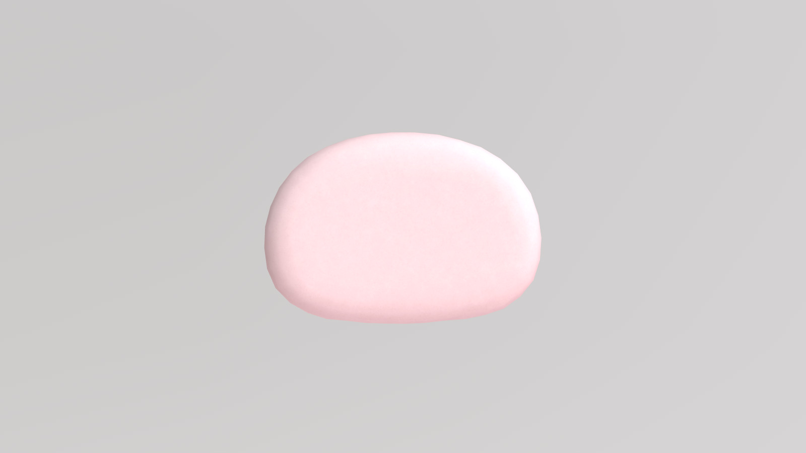 Stylized Low-Poly Marshmallow Low-poly 3D model_7