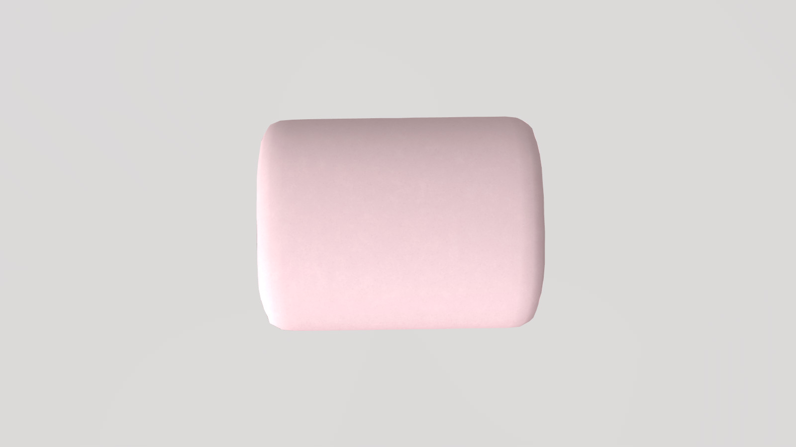Stylized Low-Poly Marshmallow Low-poly 3D model_11