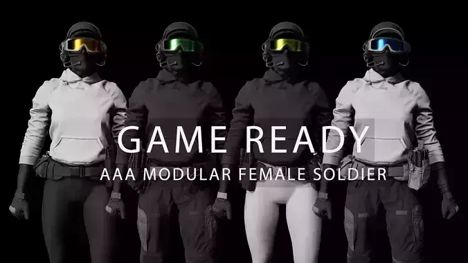 AAA MODULAR FEMALE SOLDIER PACK