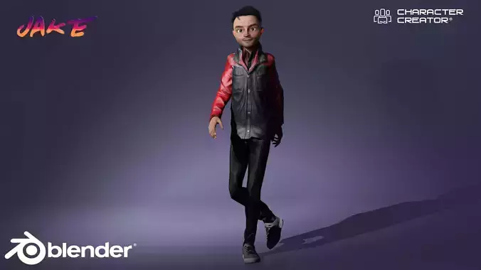 Cartoon Character Jake