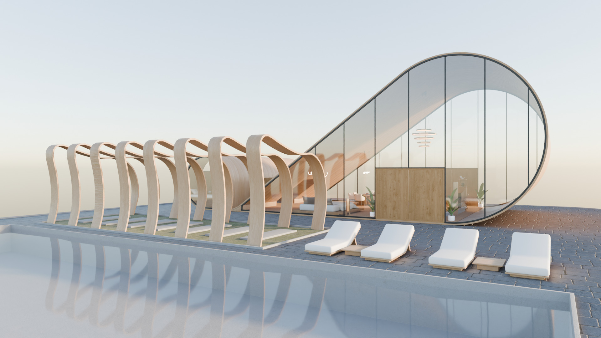 Meta Homes - 08 - Baked  Low-poly 3D model_7