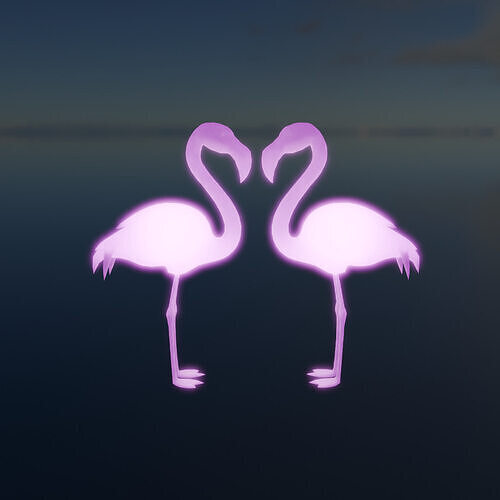 Flamingo Indirect Lighting 3D model