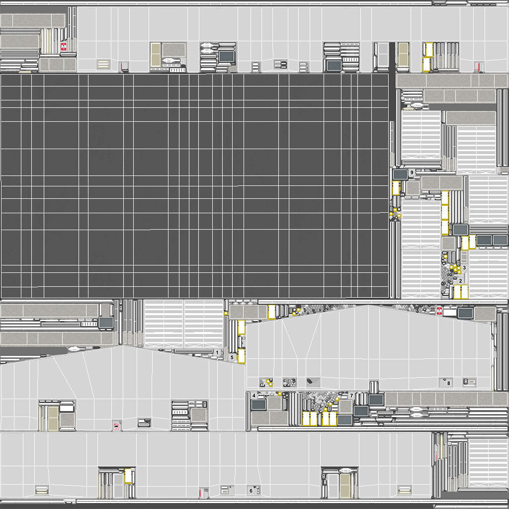 Industrial Building 5 Low-poly 3D model_13