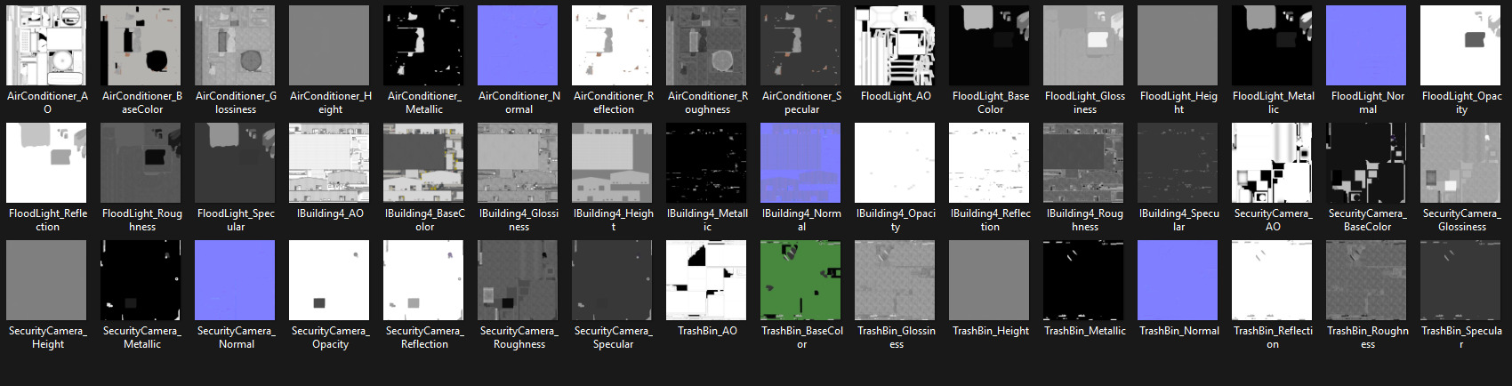 Industrial Building 5 Low-poly 3D model_19