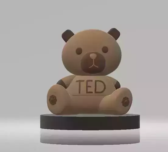 Teddy Bear 3D print model