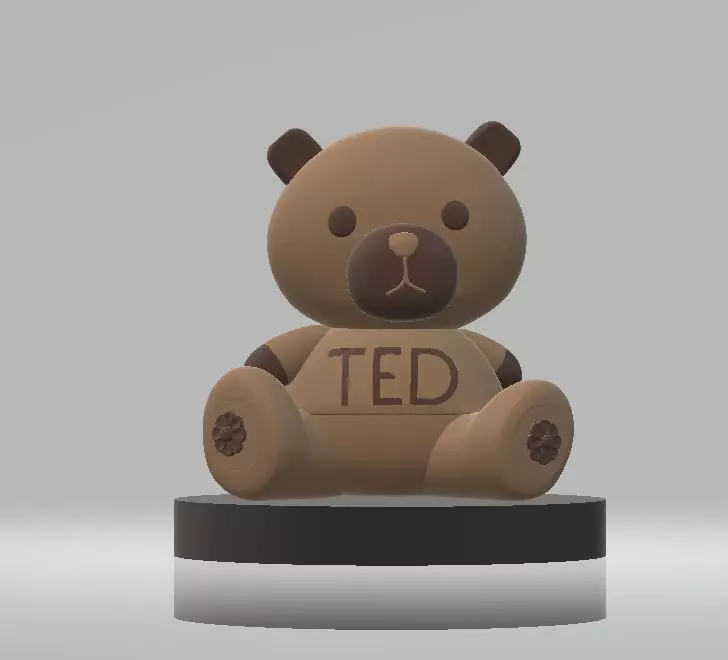 Teddy Bear 3D print model