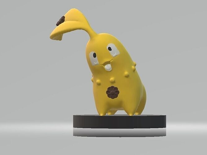 Banana Creature 3D print model