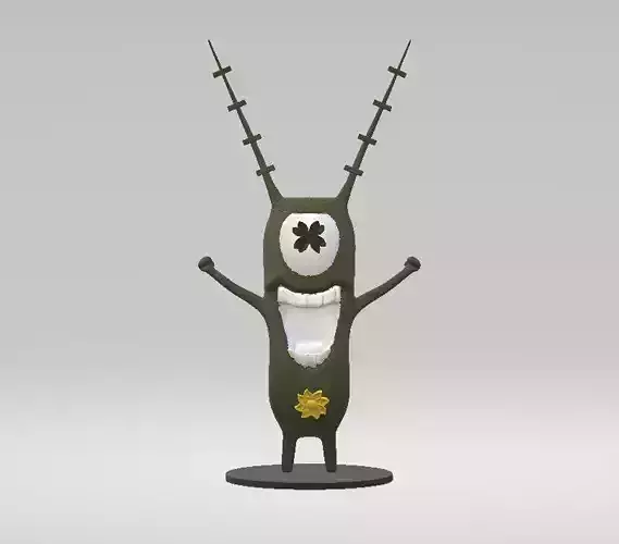 Cartoon Villain Model 3D print model