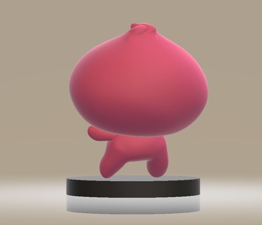 Happy Mascot  3D print model_2