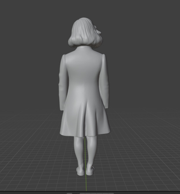 Anne Frank 3D print model_6