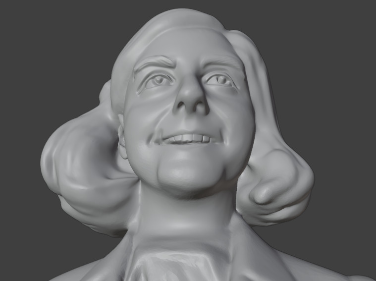 Anne Frank 3D print model_18