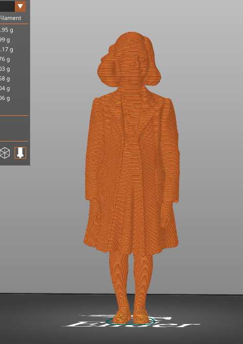 Anne Frank 3D print model_30