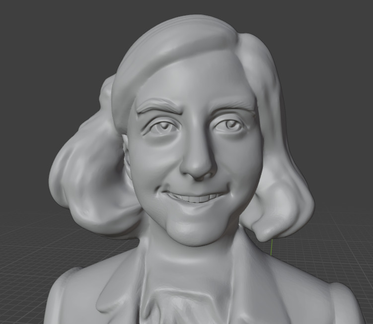 Anne Frank 3D print model_25