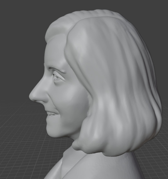 Anne Frank 3D print model_27