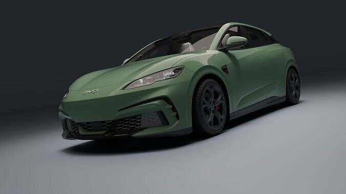 BYD Seal 06 GT Low-poly 3D model