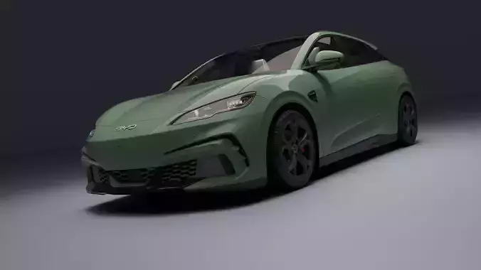 BYD Seal 06 GT Low-poly 3D model