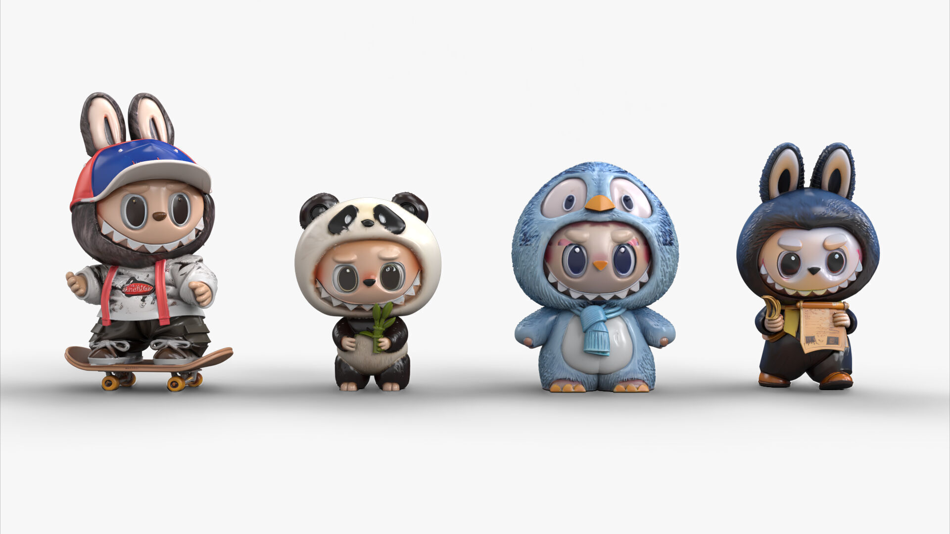 labubu 02 3D model_1