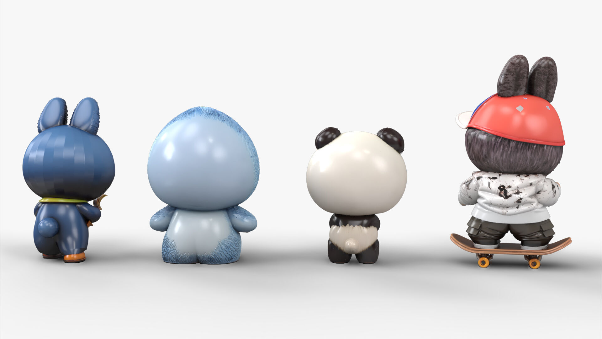 labubu 02 3D model_4