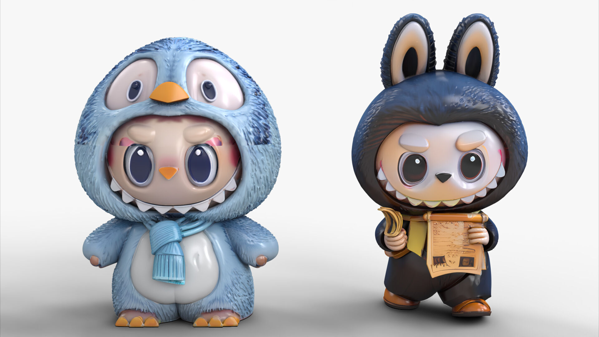 labubu 02 3D model_5