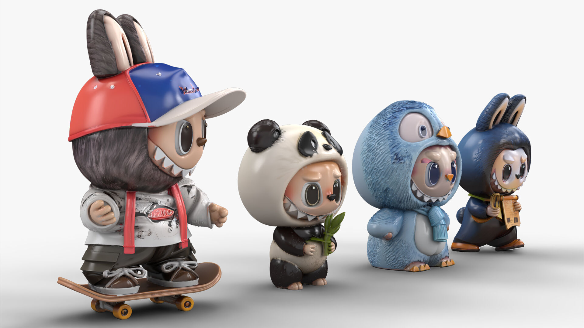 labubu 02 3D model_3