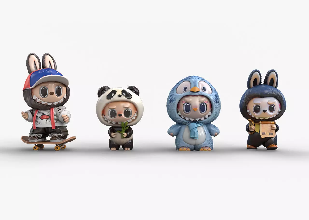 labubu 02 3D model_0