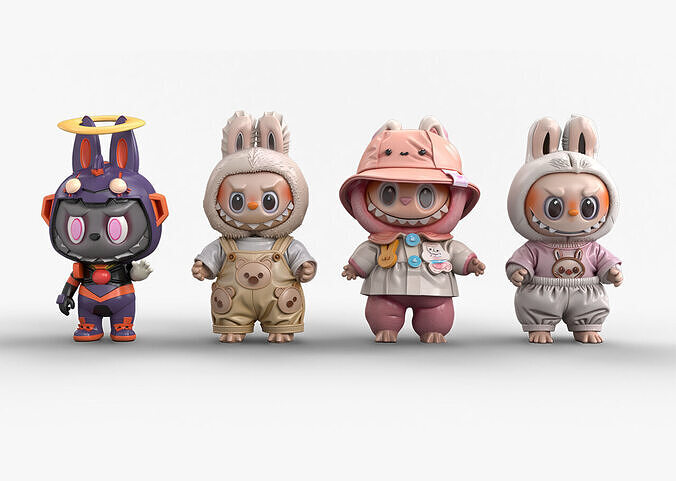 labubu 04 3D model