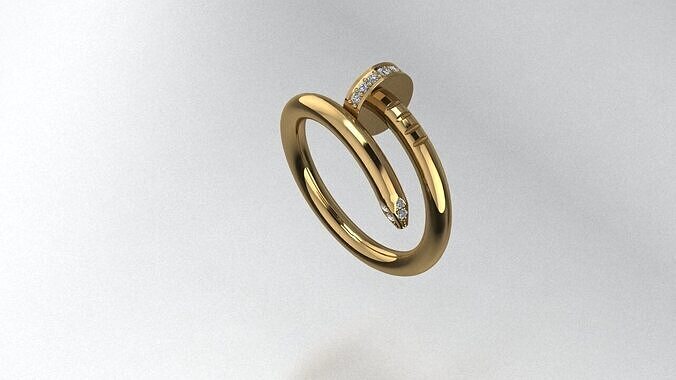 Rings Cartier  3D print model