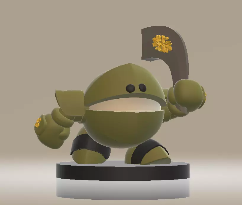 Chibi Robot Cartoon 3D print model