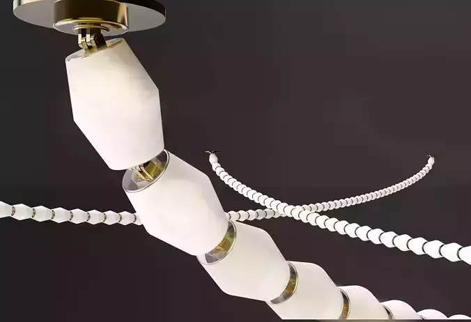 Luxury Alabaster Chandelier Lighting Fixtures