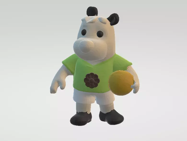 Cute Animal Game 3D print model_0