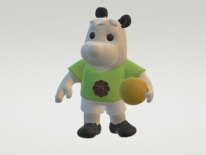 Cute Animal Game 3D print model