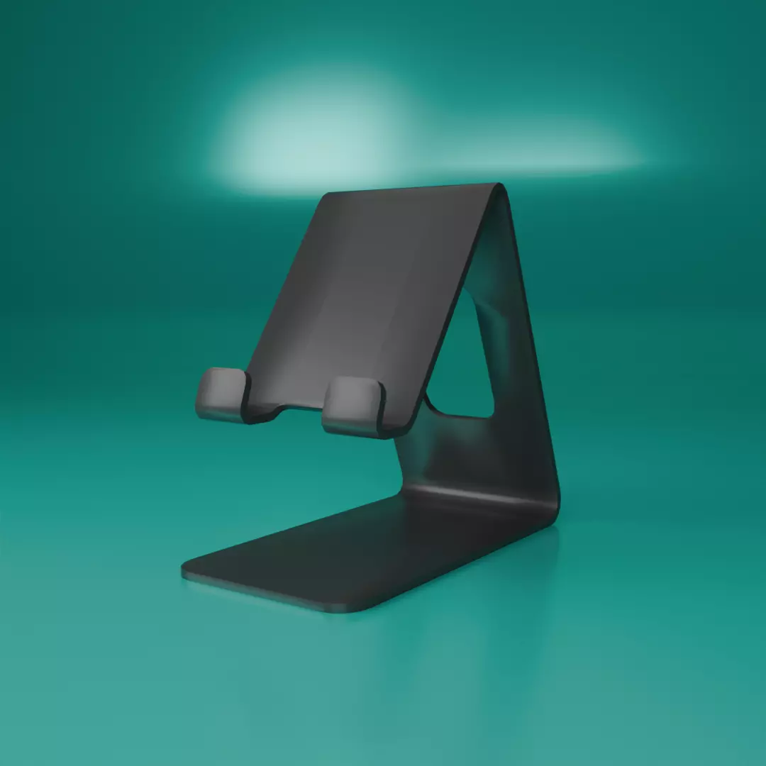 Modern Minimalist Phone - Tablet Stand Free 3D model_0