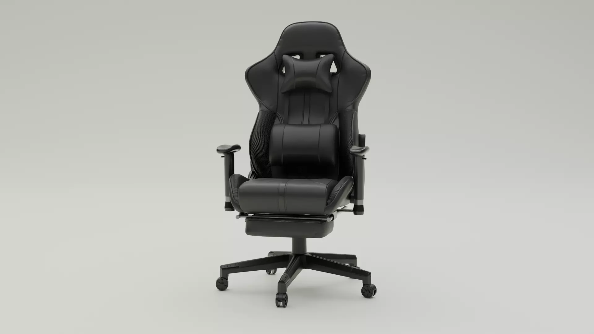 Gaming Chair Low-poly 3D model
