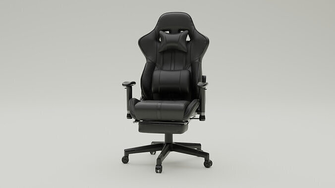Gaming Chair Low-poly 3D model