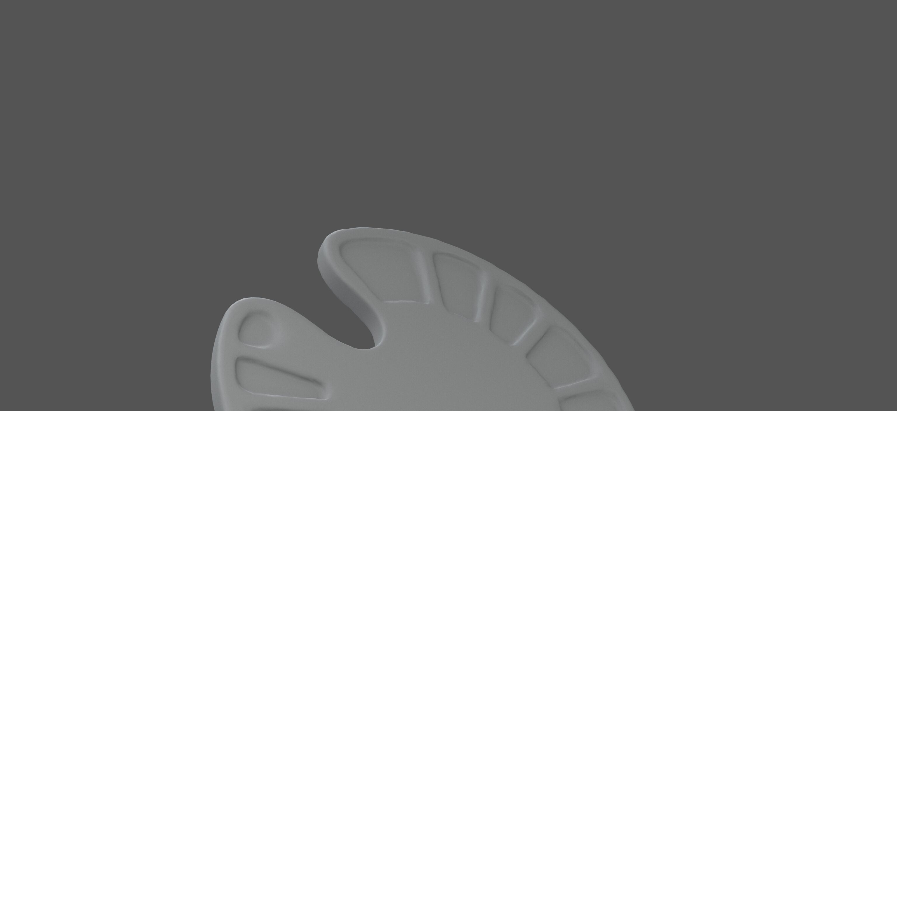 Flat Palette v1 003 Low-poly 3D model_2