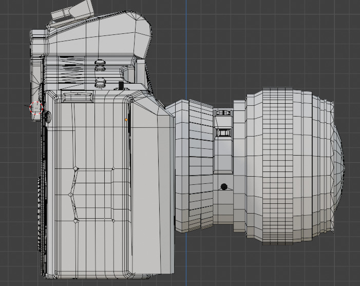 Canon DSLR Camera 3D model_4