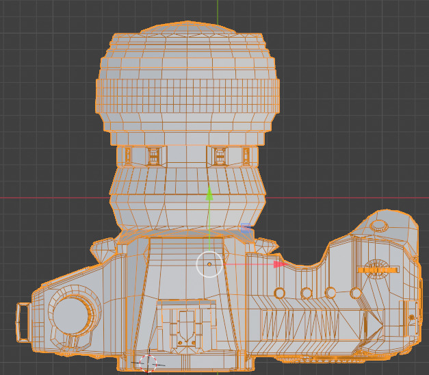 Canon DSLR Camera 3D model_3