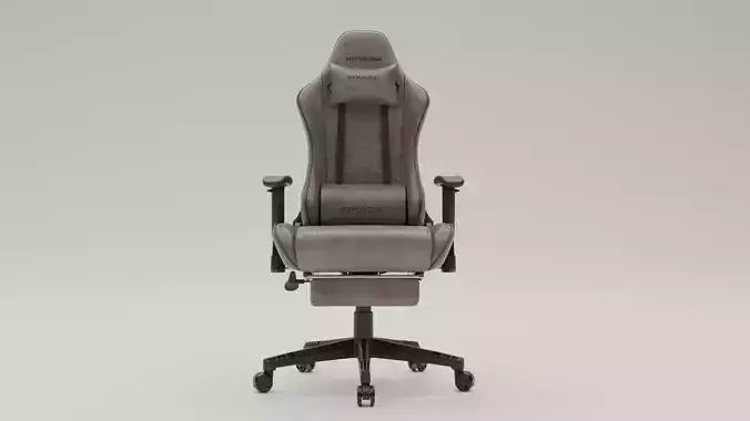 Gaming Chair Low-poly 3D model
