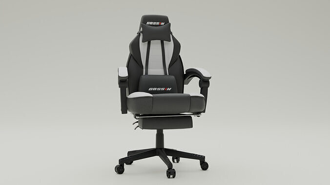 Gaming Chair Low-poly 3D model