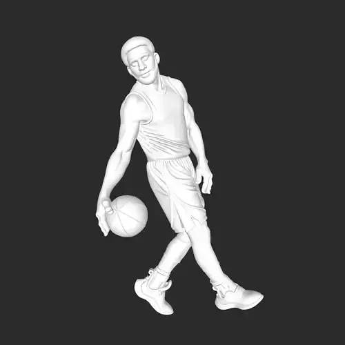 basketball player 3D print model