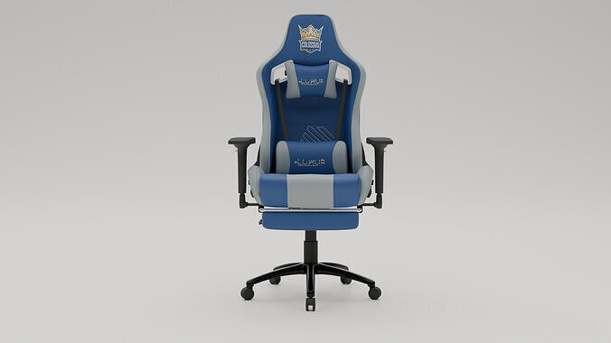 Gaming Chair Low-poly 3D model