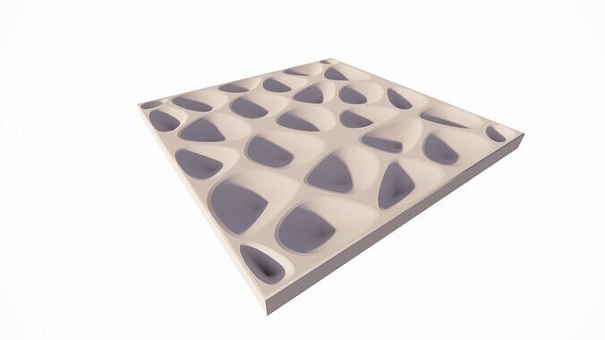 Math Object-Gyroid Voronoi  3D print model