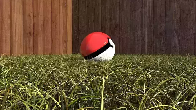 Pokemon ball Free 3D model