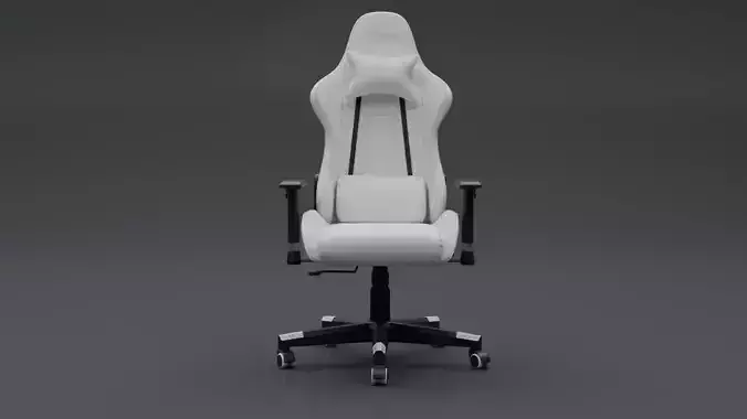 Gaming Chair Low-poly 3D model