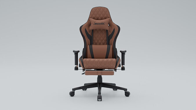 Gaming Chair Low-poly 3D model