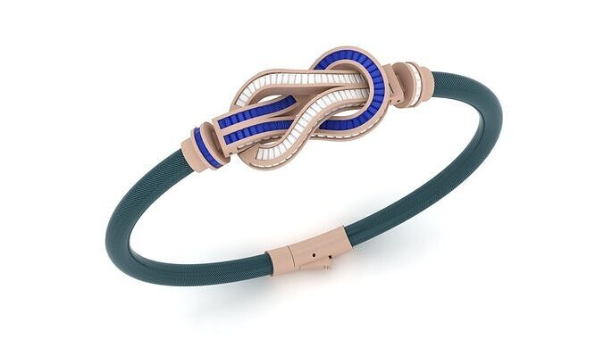 Mens Bracelet 0030 3D print model