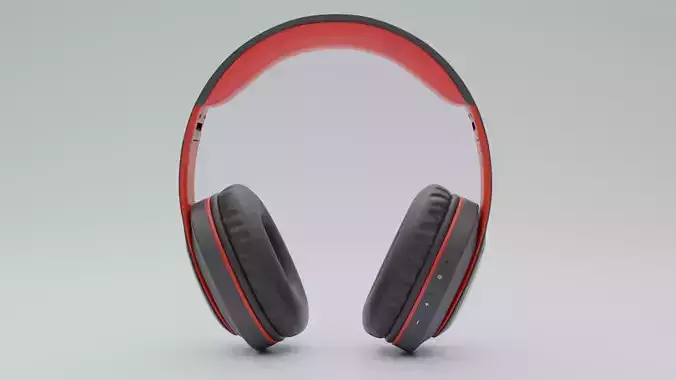 Beats Headphones Low-poly 3D model